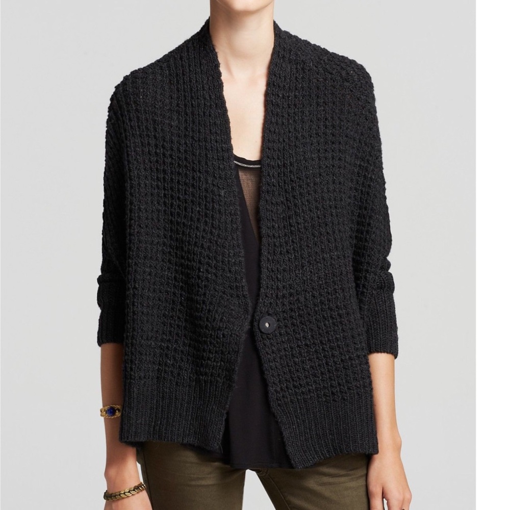 Free People Breeze Chunky Open Front Cardigan